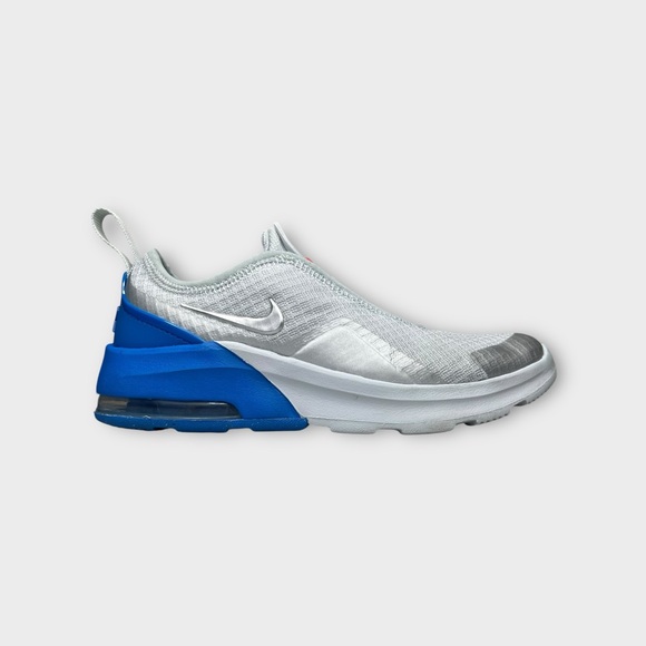 Nike Air Max Motion 2 Silver & Blue Sneakers - Picture 1 of 7